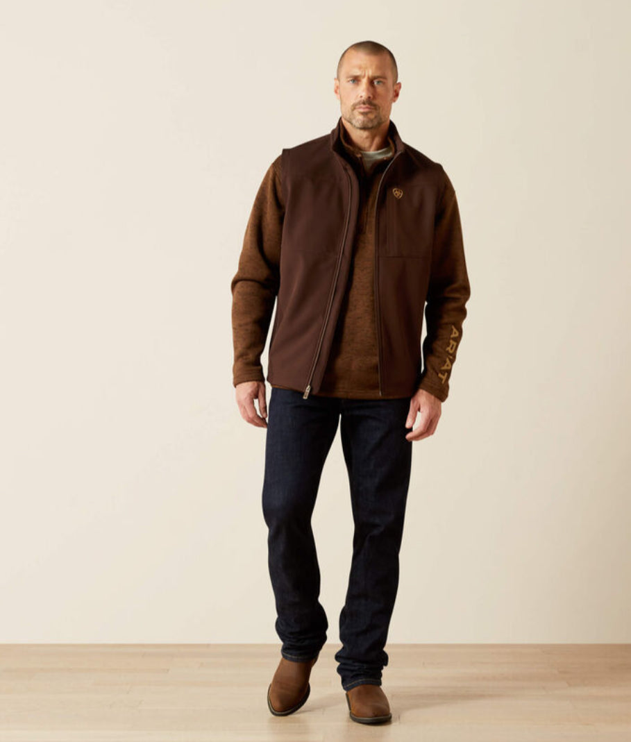 Ariat vernon 2.0 Softshell Vest Men - (Coffee bean) – El Dorado