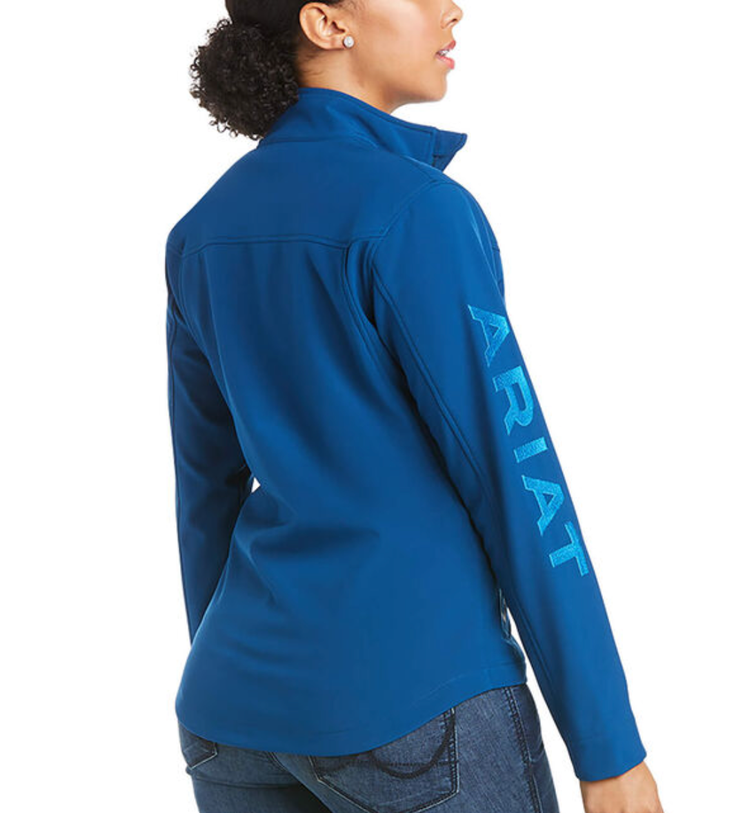 VESTE SOFTSHELL FEMME TEAM MARINE - ARIAT | Terres & Eaux VESTE SOFTSHELL FEMME TEAM MARINE - ARIAT | Terres & Eaux