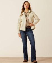Load image into Gallery viewer, Ariat ladies sofshell jacket - oyster grey/Dune