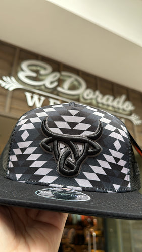 Lost calf cap Dark Rustic - Grey