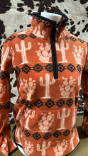 Load image into Gallery viewer, Wrangler ladies 1/4 zip Fleece - Orange