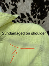 Load image into Gallery viewer, Wrangler 20X ladies western shirt - lemon (discolored, final sale)
