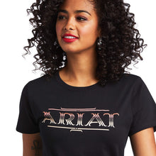 Load image into Gallery viewer, Ariat Ladies Serape Style T-Shirt - Black (10039974)