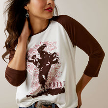 Load image into Gallery viewer, Ariat Wild Ride Tee - White (10045017)