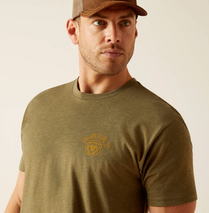 Ariat Bisbee Circle T-Shirt - Military Heather