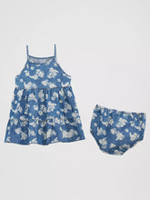 Load image into Gallery viewer, Daisy - Wrangler LITTLE GIRL'S PRINTED DENIM TIERED DRESS