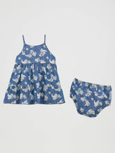 Load image into Gallery viewer, Daisy - Wrangler LITTLE GIRL'S PRINTED DENIM TIERED DRESS