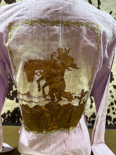 Load image into Gallery viewer, Wrangler ladies western shirt - lilac (discolored, final sale)