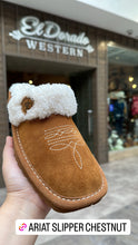 Load image into Gallery viewer, Ariat women Jackie square toe slipper - chestnut