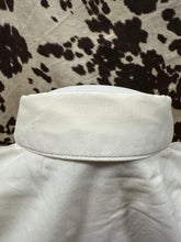 Load image into Gallery viewer, Wrangler ladies western shirt - white (stained, final sale)
