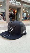 Load image into Gallery viewer, Lost calf cap - black cow flat
