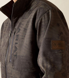 Ariat men softshell jacket - Patriot Flag