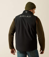 Load image into Gallery viewer, Ariat Men's Logo Softshell Vest - Black