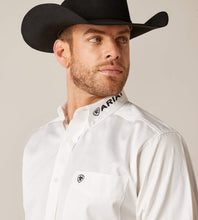 Load image into Gallery viewer, Ariat Men’s Team Twill Classic Fit - White/Black (10046825)