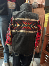 Load image into Gallery viewer, Rock and Roll Kids Border Berber Vest - Dark Brown