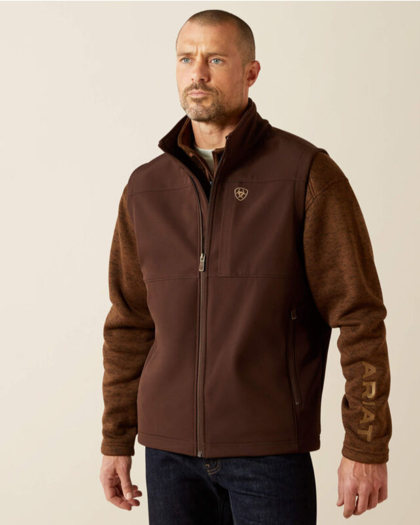 Ariat vernon 2.0 Softshell Vest Men - (Coffee bean) – El Dorado