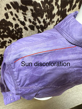 Load image into Gallery viewer, Rock 47 by Wrangler ladies western shirts - purple on purple (final sale)