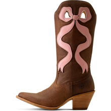 Load image into Gallery viewer, Ariat Ladies Pink Bow Boots
