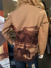 Load image into Gallery viewer, Women’s Ariat Logo Softshell Jacket - Lone Ranger Print