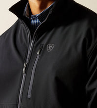 Load image into Gallery viewer, Ariat men softshell logo jacket - phantom grey Southwest