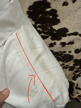 Load image into Gallery viewer, Wrangler ladies western shirt - white with stripes and embroidery (stain, final sale)