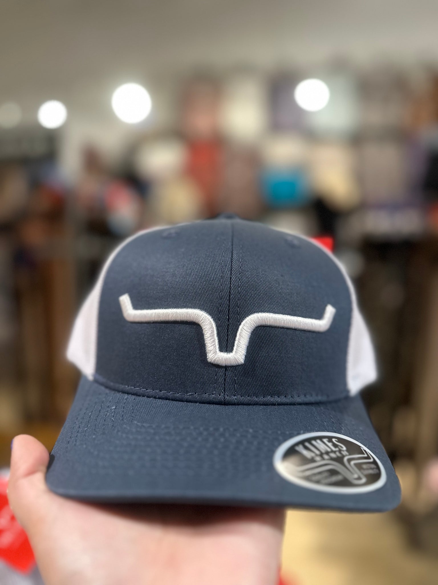 Kimes Ranch Shielded Trucker Grey Heather Cap