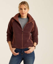 Load image into Gallery viewer, Ariat ladies Lafayette Ful Zip Sweatshirt - marrón