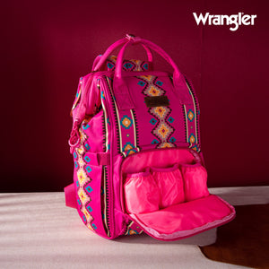 Wrangler Southwestern Backpack - Hot Pink