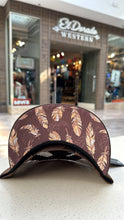 Load image into Gallery viewer, Lost calf cap - brown feathers