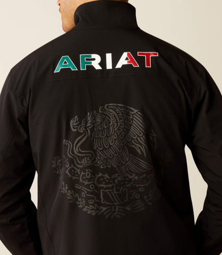 Ariat Men’s Pioneer StretchShell México Jacket - Black