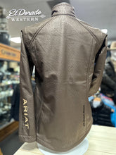 Load image into Gallery viewer, Ariat Logo Softshell Faux Leather Jacket