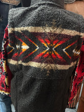 Load image into Gallery viewer, Rock and Roll Kids Border Berber Vest - Dark Brown