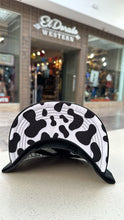 Load image into Gallery viewer, Lost calf cap - black cow flat