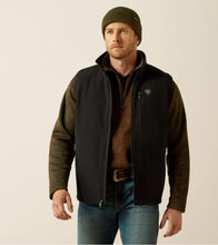 Load image into Gallery viewer, Ariat Men's Logo Softshell Vest - Black