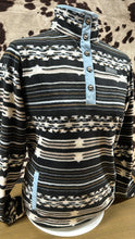 Load image into Gallery viewer, Cinch ladies fleece - black and white
