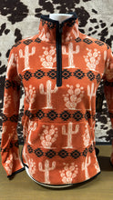 Load image into Gallery viewer, Wrangler ladies 1/4 zip Fleece - Orange