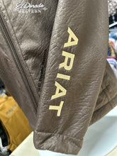 Load image into Gallery viewer, Ariat Logo Softshell Faux Leather Jacket