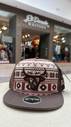 Lost Calf Cap Xochi - Brown