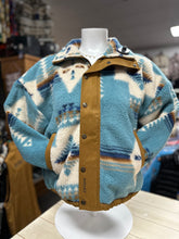 Load image into Gallery viewer, Sherpa Blocked Jacket - AGAVE SOUTHWEST PRINT