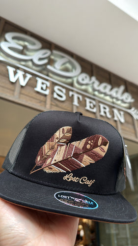Lost Calf tribe cap - brown colors