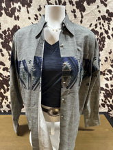 Load image into Gallery viewer, Roper ladies western shirt - southwestern border (final sale)