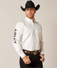 Load image into Gallery viewer, Ariat Men’s Team Twill Classic Fit - White/Black (10046825)