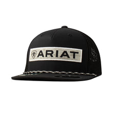 Load image into Gallery viewer, ariat cap - Black Grey Desert Scene Ariat Patch