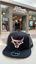 Load image into Gallery viewer, Lost calf cap - Cowhide Black