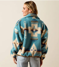 Load image into Gallery viewer, Sherpa Blocked Jacket - AGAVE SOUTHWEST PRINT
