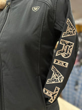 Load image into Gallery viewer, Ariat Logo Softshell Jacket - Black/Southwest Minimal Print