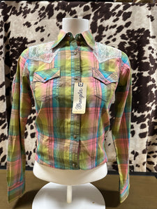 Wrangler Women's Snap Button-Up Western Shirt (final sale)