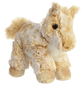 Karmelo the caramel colored horse - toy plush