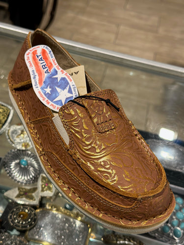 Ariat women’s cruisers - Bronze Blanket Emboss