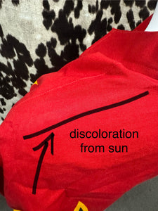 Classic Panhandle slim retro flame shirt (brooks and dunn collection) slight discoloration